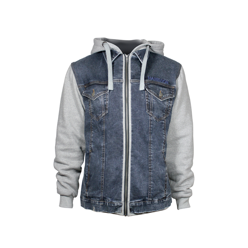 Veste West Side Bleu/Gris S